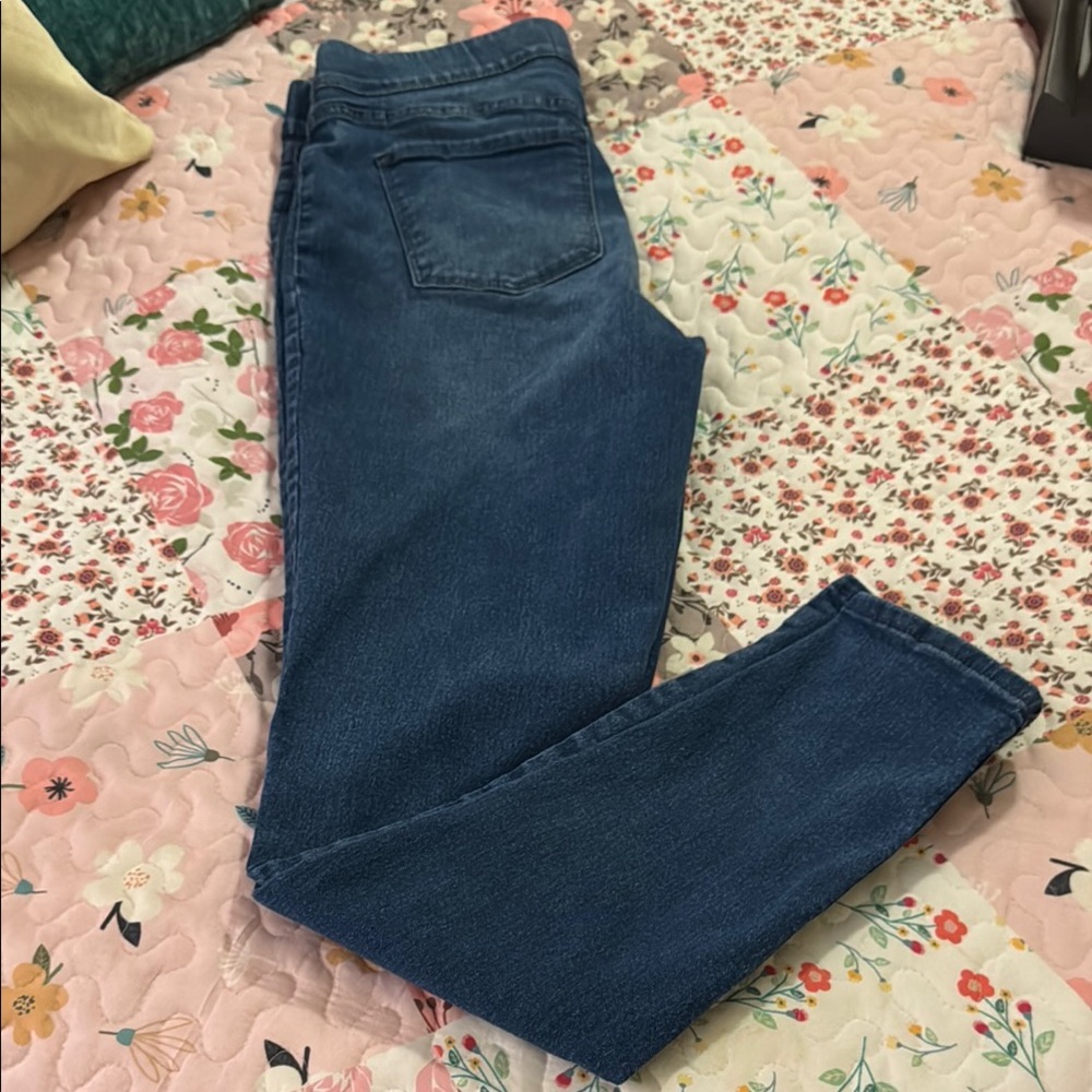 Old Navy Blue Skinny Jeans Classic Style -12 Tall